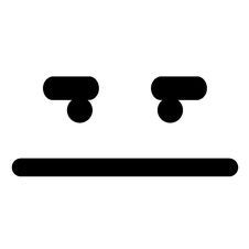 Annoyed Face With Eyebrows Face Royalty Free Stock Photos Annoyed Face With Eyebrows Face Royalty Free Stock Photos