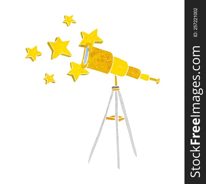 Cartoon Telescope