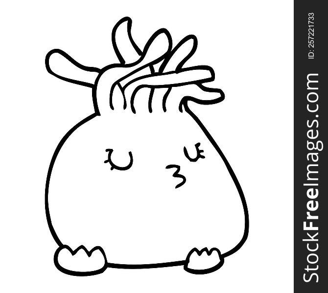 cartoon sea anemone