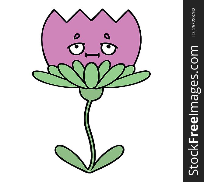 Cute Cartoon Flower