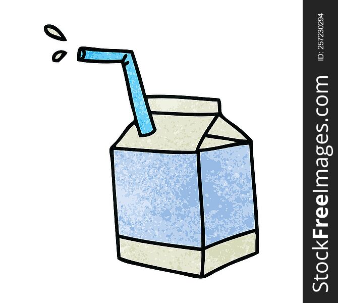 Quirky Hand Drawn Cartoon Quirky Hand Drawn Cartoon Of Milk
