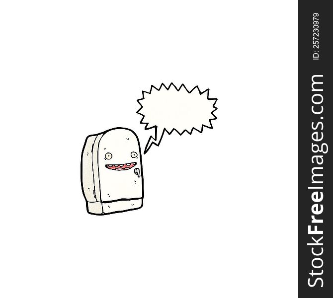 Cartoon Refrigerator