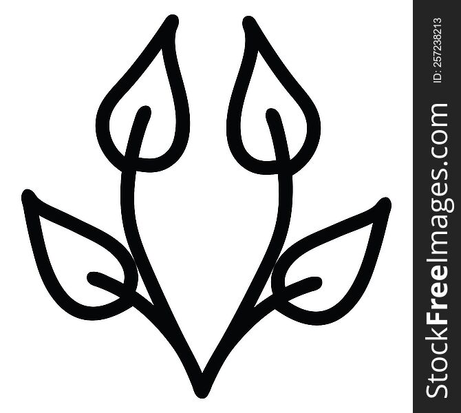 natural leaf icon symbol