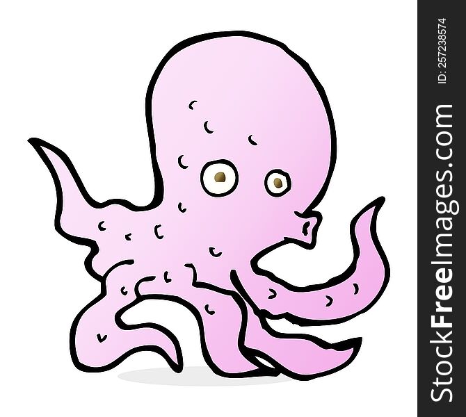 Cartoon Octopus