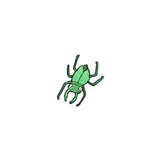 Giant Bug Cartoon Royalty Free Stock Image