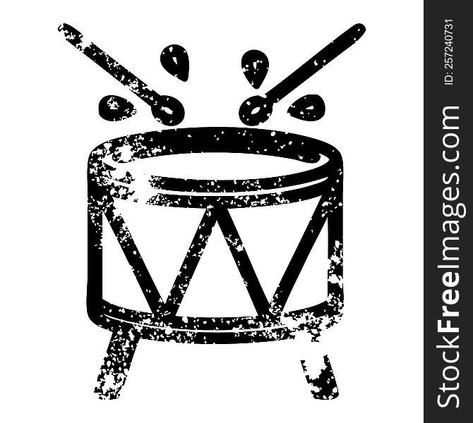 beating drum icon symbol