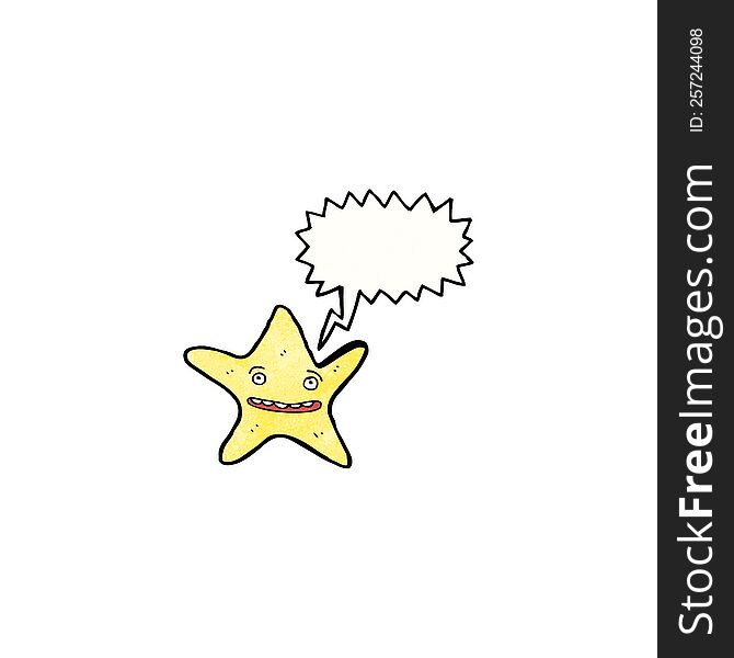 cartoon starfish