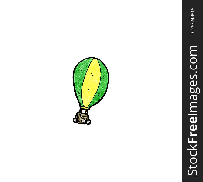 cartoon hot air balloon