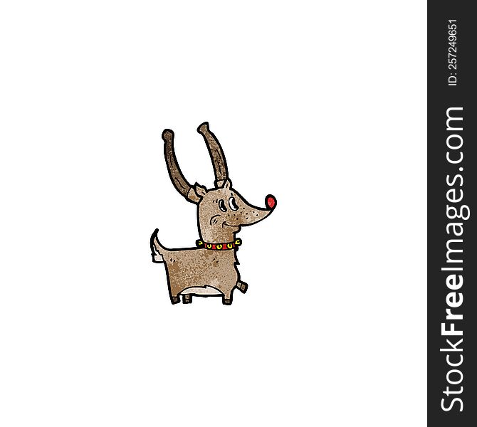 cartoon reindeer