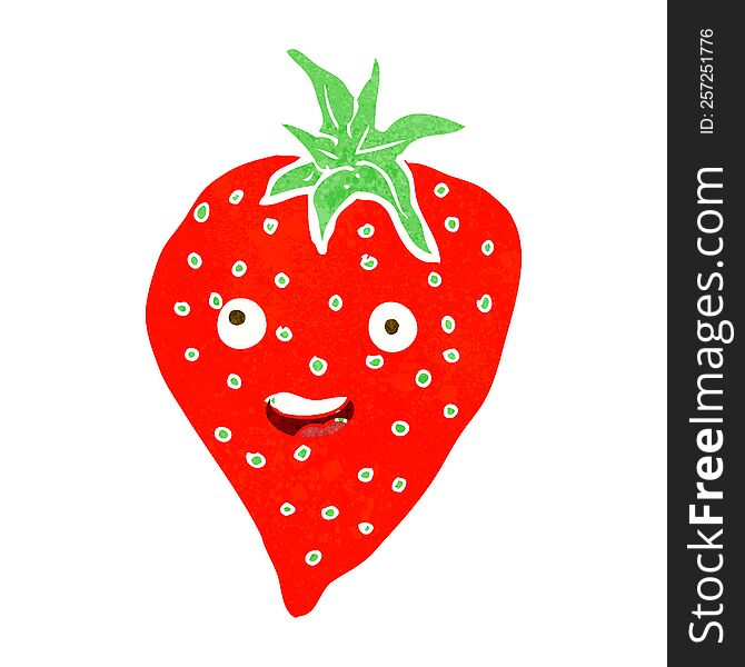 Cartoon Strawberry