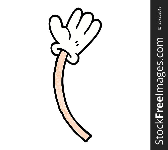 cartoon doodle hand gestures