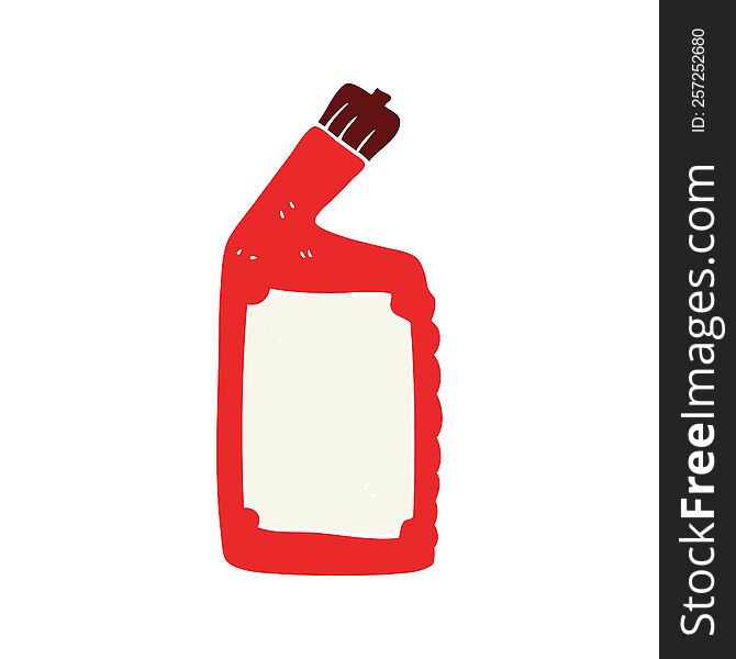 flat color illustration of cleaning product. flat color illustration of cleaning product