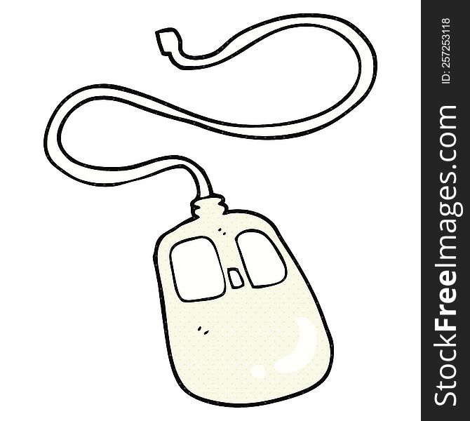 Cartoon Computer Mouse