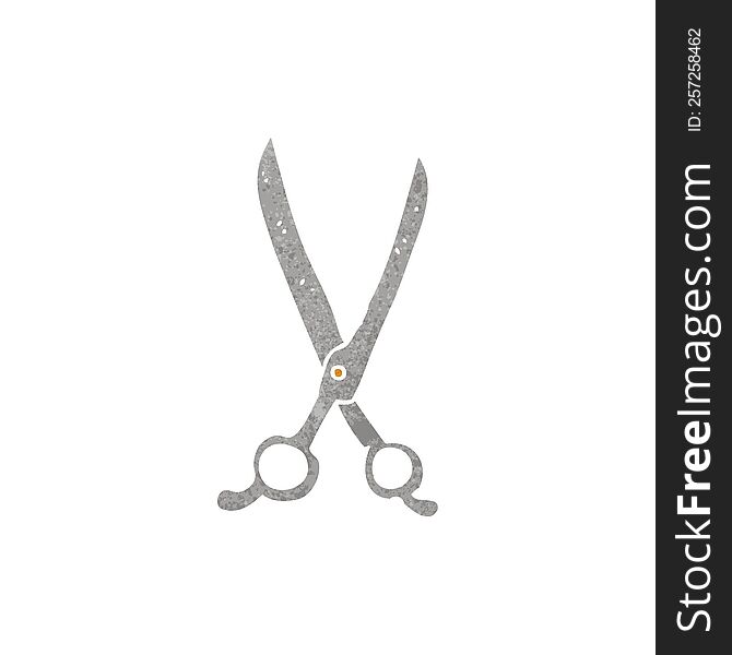 cartoon scissors