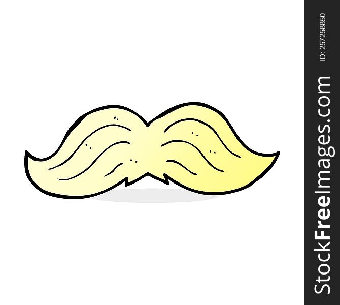 Cartoon Mustache