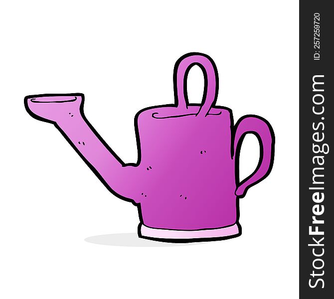 watering can cartoon