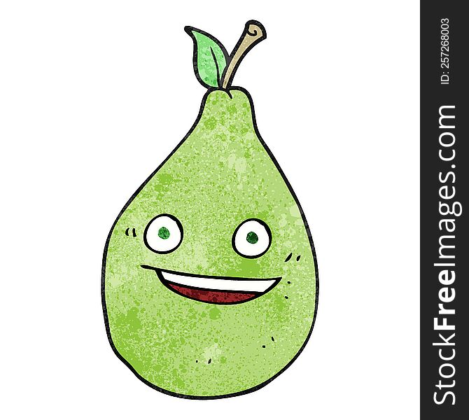 texture cartoon pear