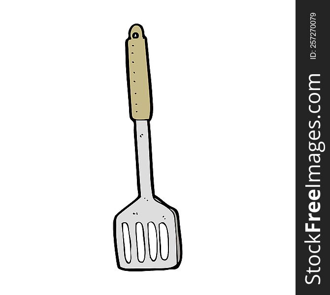 cartoon kitchen spatula