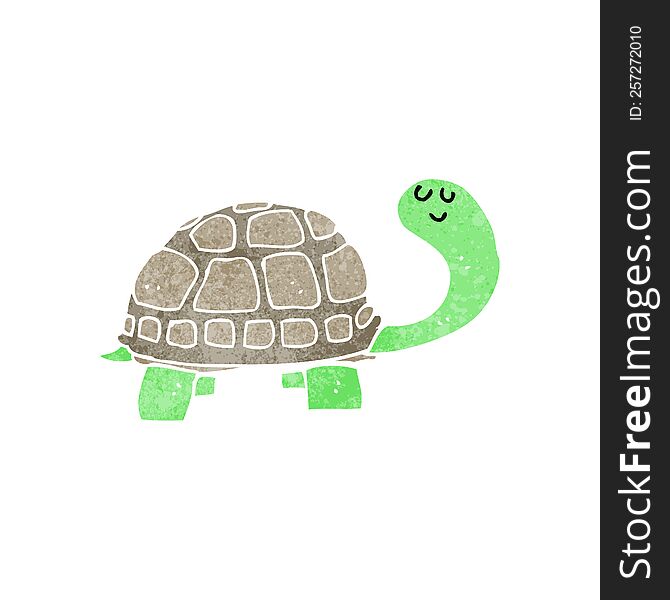 Cartoon Happy Tortoise