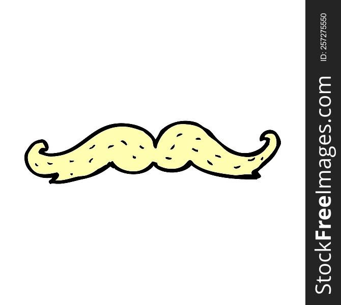 Cartoon Mustache