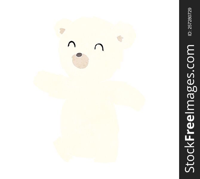 Cartoon Polar Bear