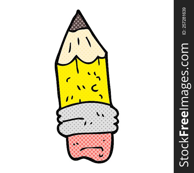 Cartoon Pencil Stub