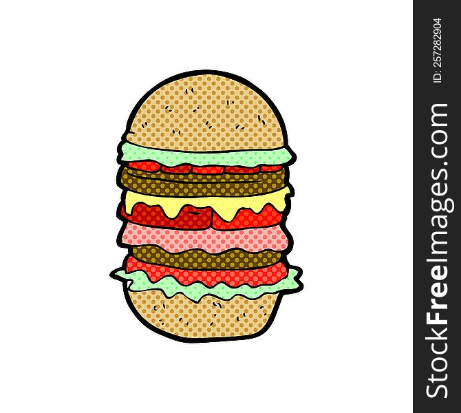 cartoon amazing burger