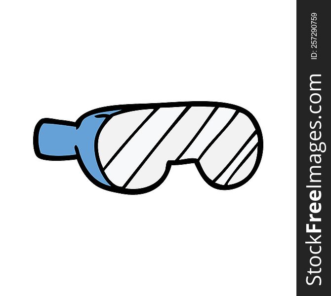 cartoon safety goggles. cartoon safety goggles