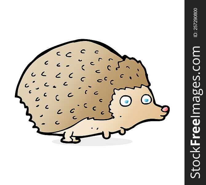 cartoon hedgehog