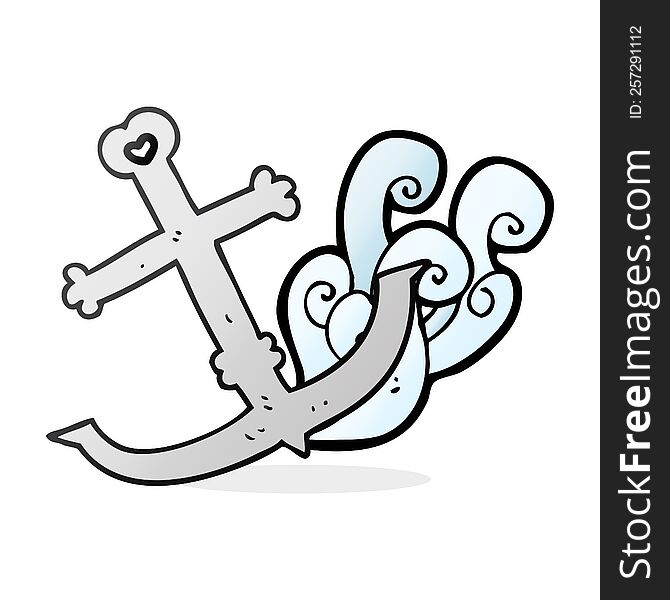 cartoon anchor