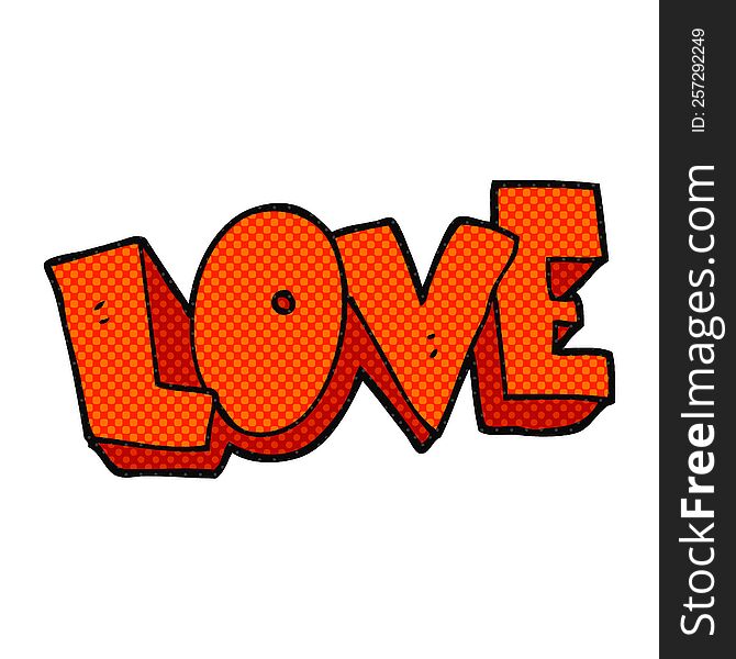 Cartoon Love Symbol