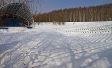 Summer Theater In The Winter. Stock Image Summer Theater In The Winter. Stock Image
