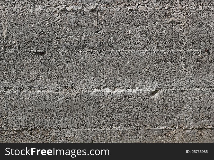 Wall of concrete, background or wallpaper