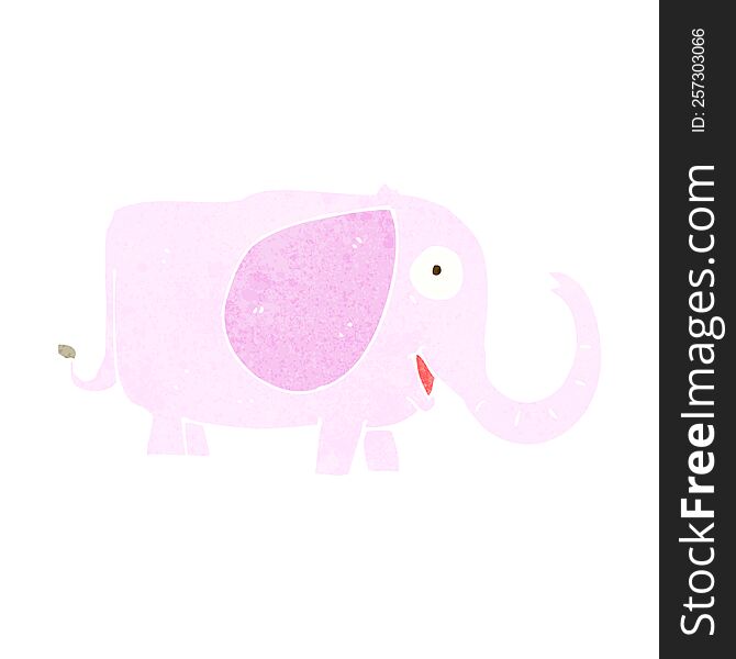 cartoon baby elephant