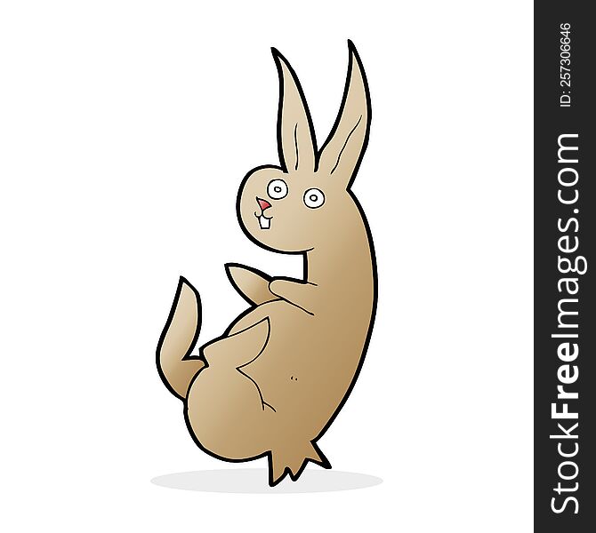 Cue Cartoon Rabbit