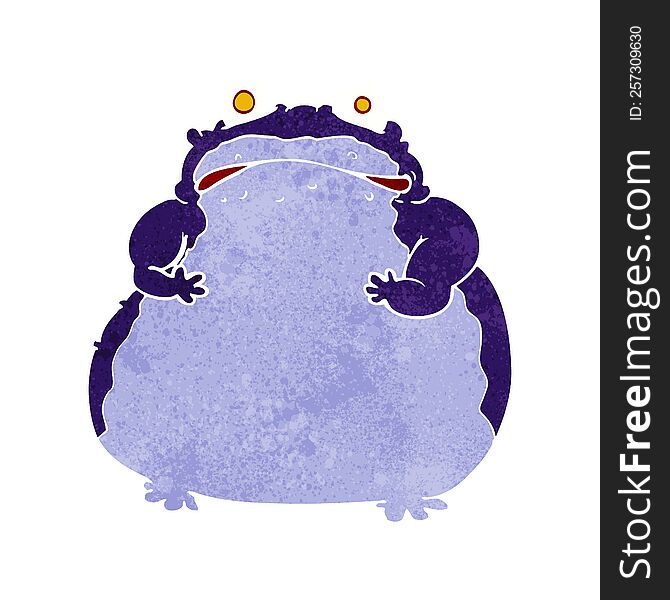 Cartoon Fat Frog