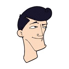 Free Cartoon Confident Man Stock Images - 257327274