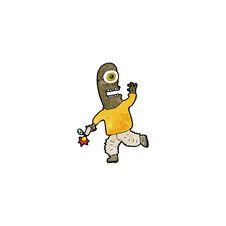 Free Cartoon Future Space Man Royalty Free Stock Images - 257329259