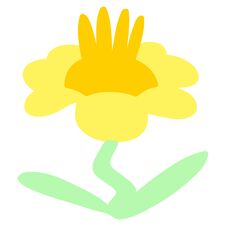 Free Cartoon Flower Growing Royalty Free Stock Photos - 257329858