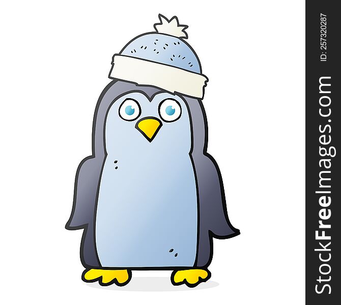 cartoon penguin