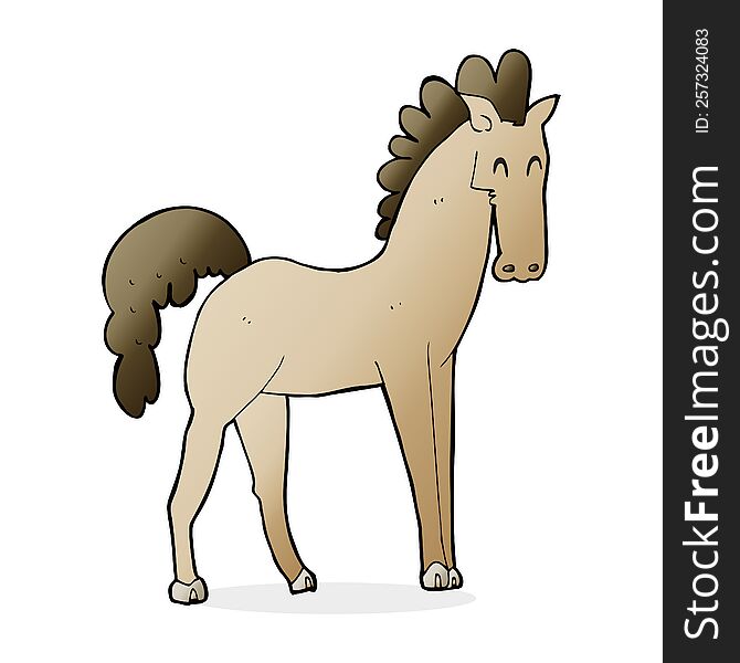 Cartoon Horse