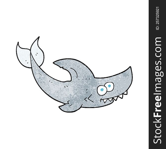 Textured Cartoon Shark