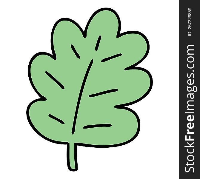 cartoon of a simple yet magnificent leaf. cartoon of a simple yet magnificent leaf