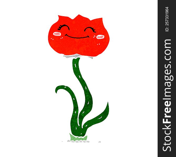 Cartoon Flower