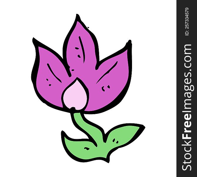 Cartoon Flower