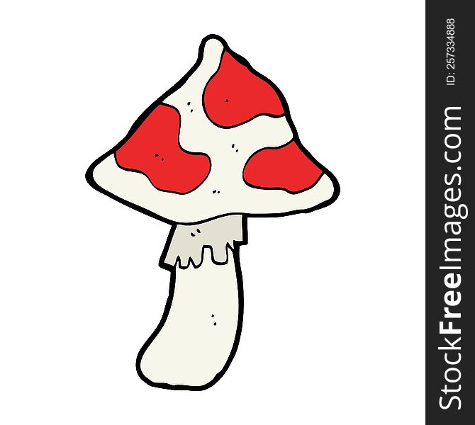 Cartoon Toadstool