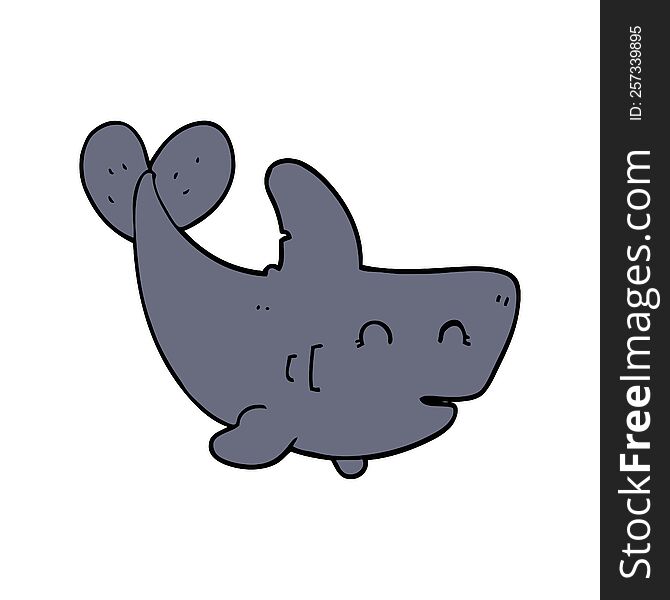 cartoon shark