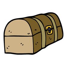 Free Cartoon Doodle Trunk Box Stock Photos - 257346503