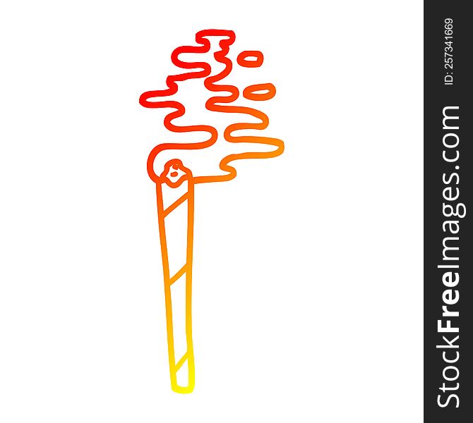 warm gradient line drawing of a cartoon medical joint