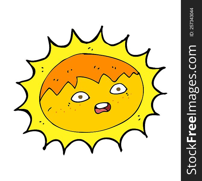 Cartoon Sun